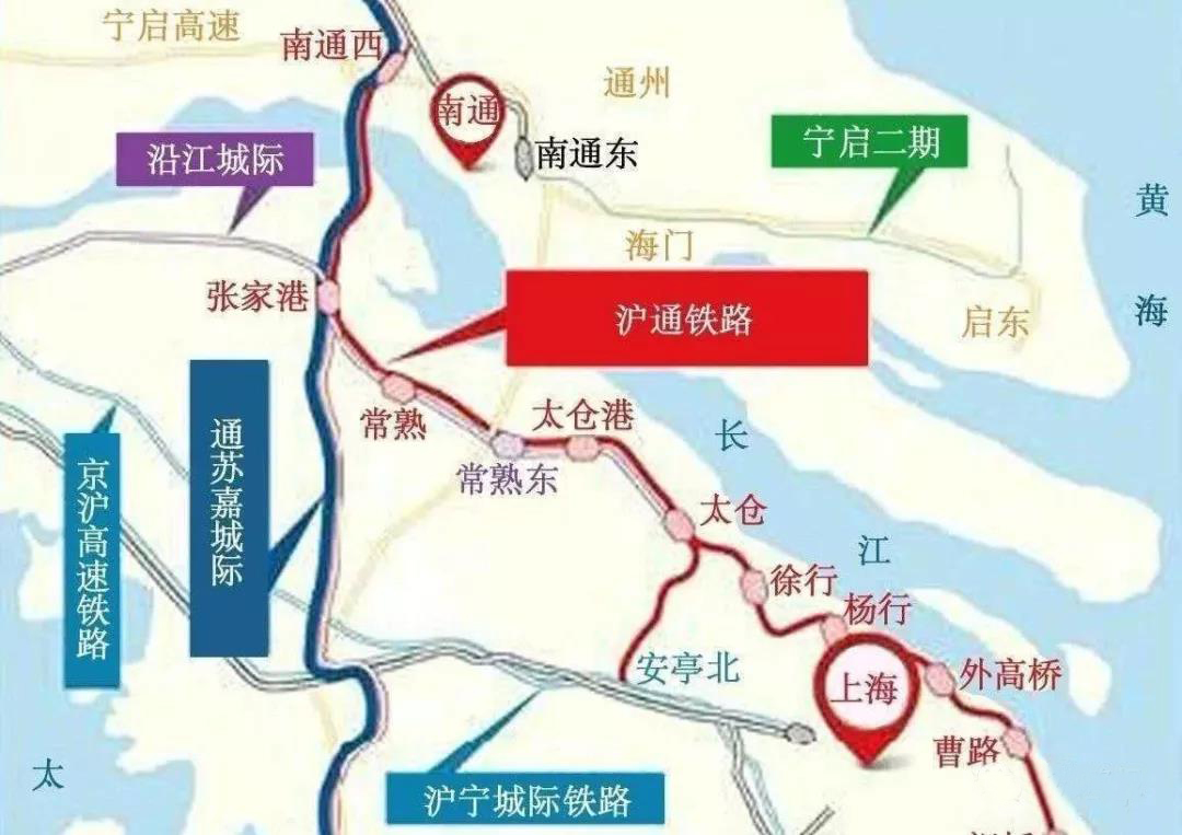 滬通長(zhǎng)江大橋地圖2